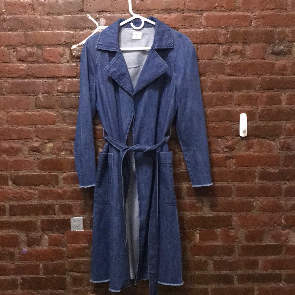 Gap Denim Trench Coat